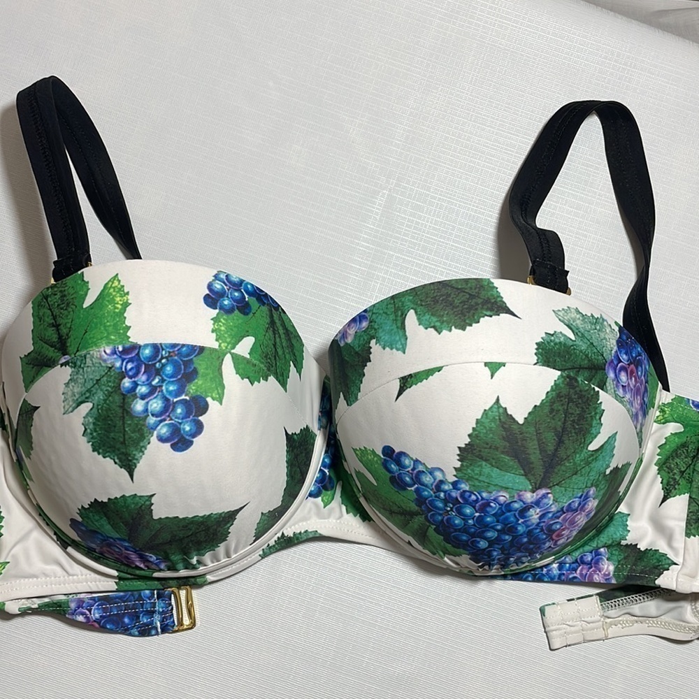 Gabi Fresh Swimsuits for All 2pc grape print bikini - Picture 6 of 10